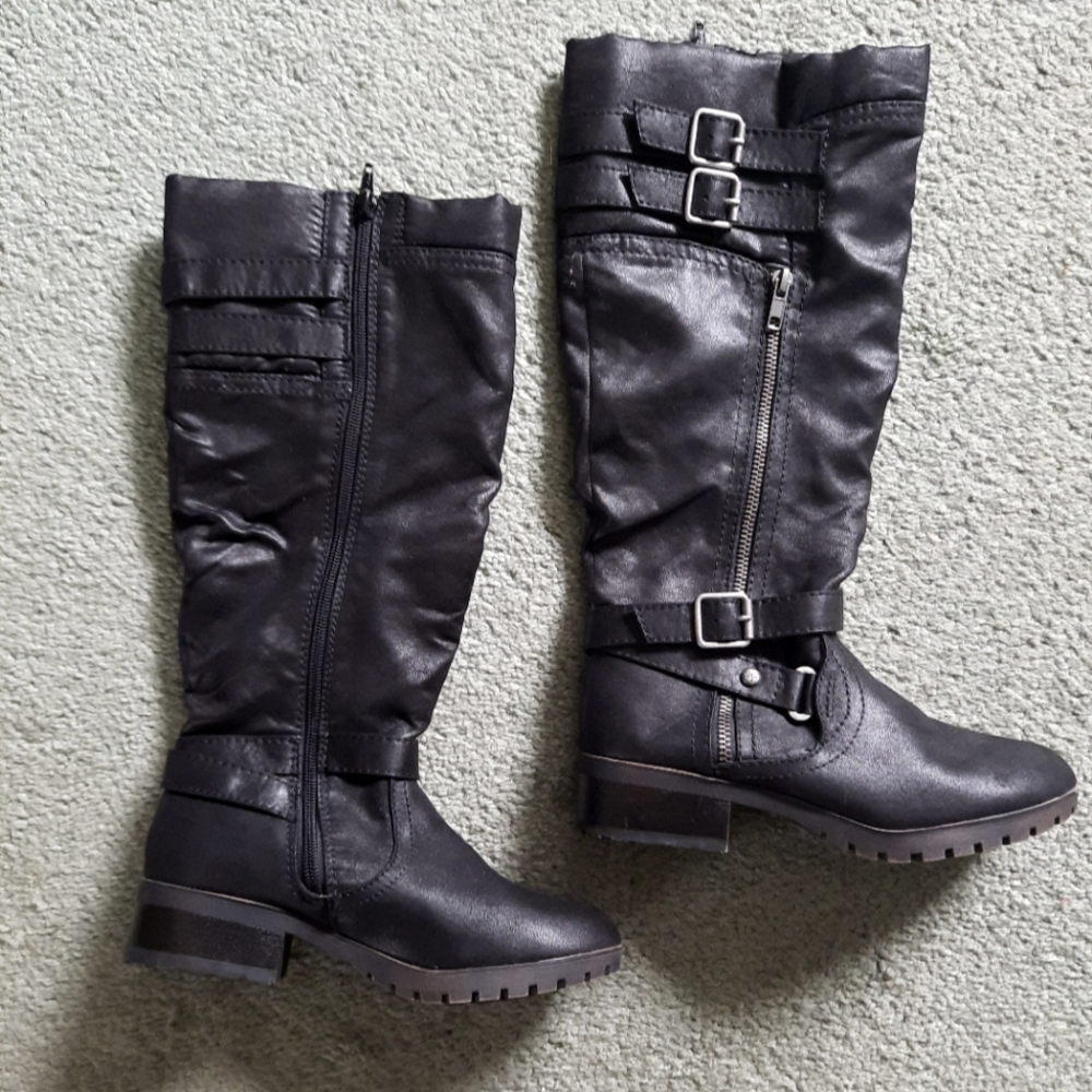 Never worn, Manmade Material Size 6